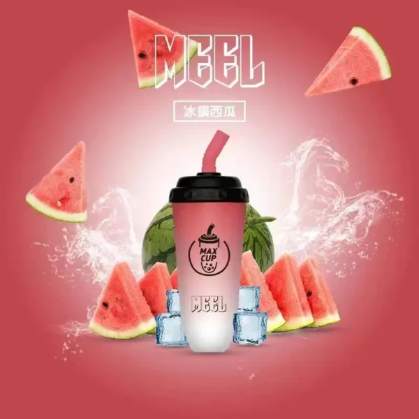 MEEL 6000口奶茶杯電子煙｜15ml油倉 550mAh電池 拋棄式電子煙 台灣現貨
