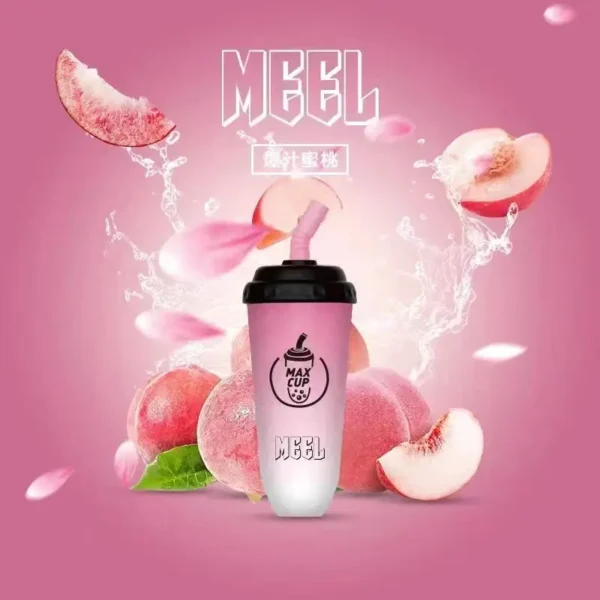 MEEL 6000口奶茶杯電子煙｜15ml油倉 550mAh電池 拋棄式電子煙 台灣現貨