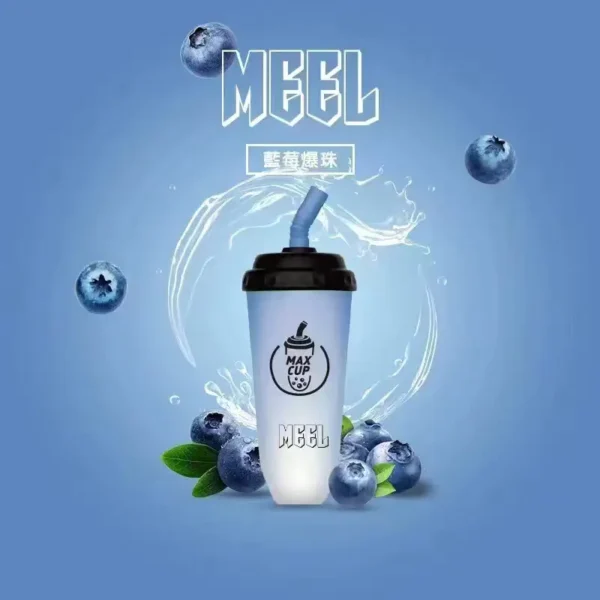 MEEL 6000口奶茶杯電子煙｜15ml油倉 550mAh電池 拋棄式電子煙 台灣現貨
