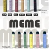 MEME 7000口電子煙｜韓系調香 霧化細膩 拋棄式電子煙 台灣現貨
