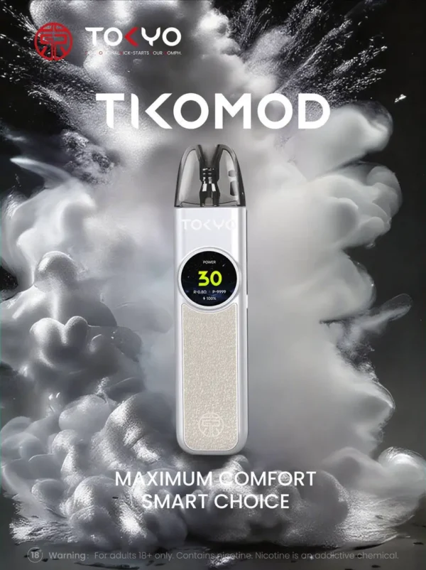Tokyo 東京帝刻 注油主機｜1200mAh 30W可調功率 2.0ml防漏設計 開放式主機 台灣現貨