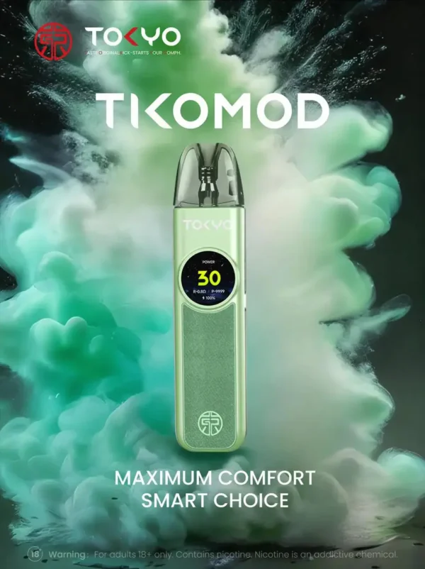 Tokyo 東京帝刻 注油主機｜1200mAh 30W可調功率 2.0ml防漏設計 開放式主機 台灣現貨