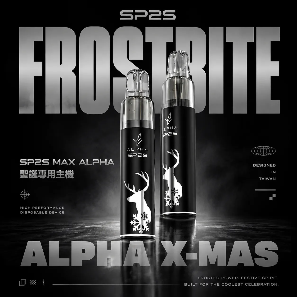 SP2S MAX ALPHA 聖誕限定主機｜紅金塗裝 穩壓輸出系統 Type-C快充 MAX系列專用 台灣現貨