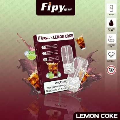 Fipy 果派 一代通用煙彈｜2.2ml 3%尼古丁鹽 水果風味煙彈 一代相容 台灣現貨【買3贈主機】