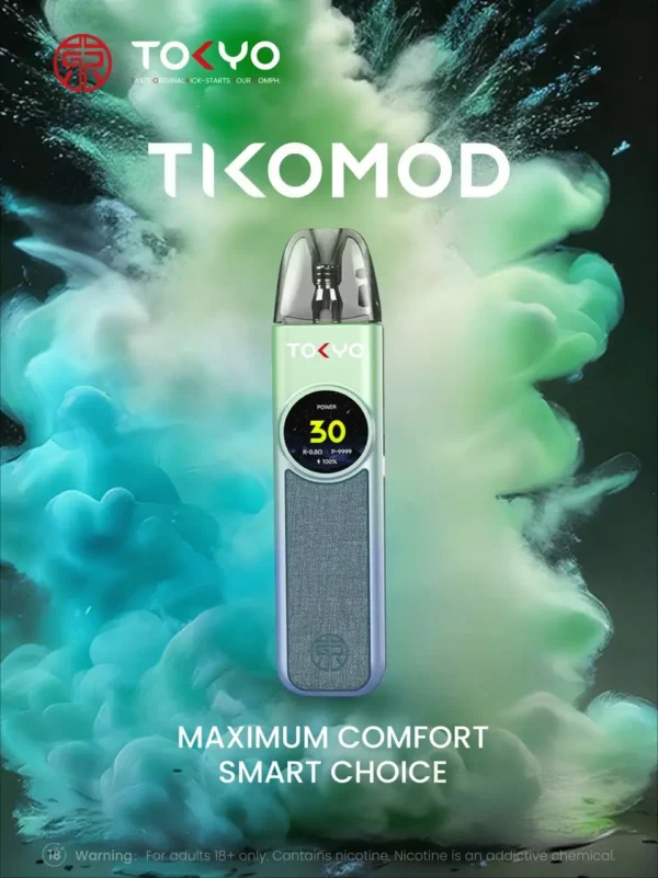 Tokyo 東京帝刻 注油主機｜1200mAh 30W可調功率 2.0ml防漏設計 開放式主機 台灣現貨
