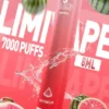 LIMI拋棄式一次性7000口 (2) LIMI 7000口拋棄式電子煙|3.5%尼古丁鹽 650mAh電池 LED發光設計 可充電式 台灣現貨