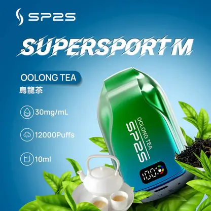 SP2S 歐洲版 12000口升級版電子煙｜10ml大容量 30mg尼古丁鹽 500mAh長效電池 智慧LED顯示 台灣現貨