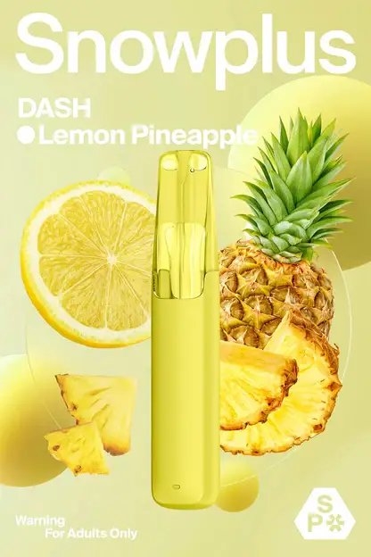 Snowplus DASH 4000口電子煙｜7.5ml大容量 3%尼古丁鹽 拋棄式電子煙 台灣現貨