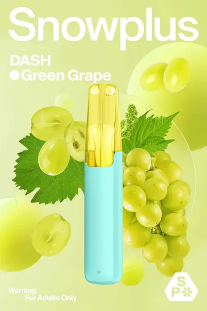 Snowplus DASH 4000口電子煙｜7.5ml大容量 3%尼古丁鹽 拋棄式電子煙 台灣現貨