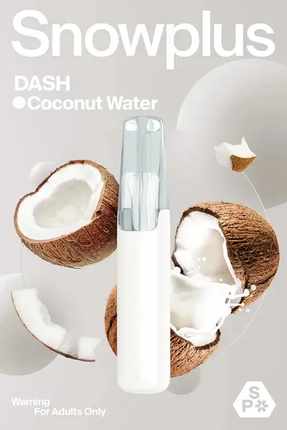Snowplus DASH 4000口電子煙｜7.5ml大容量 3%尼古丁鹽 拋棄式電子煙 台灣現貨