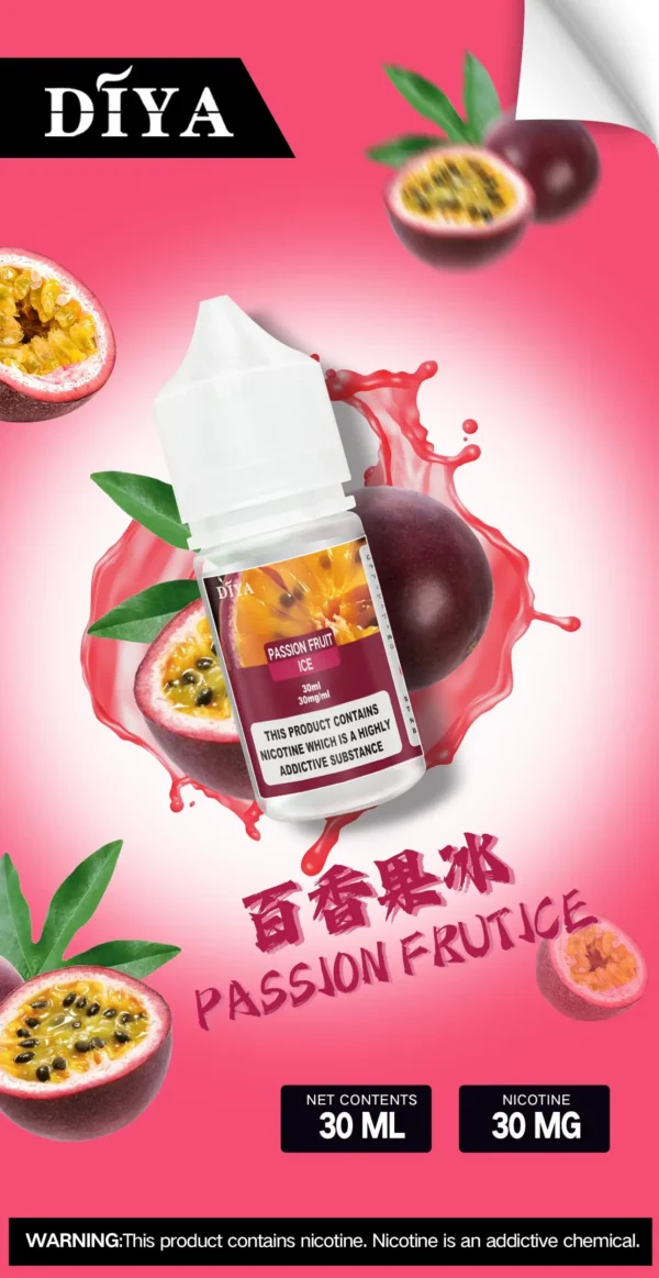 DIYA 叮啞美式尼古丁鹽煙油 30ml｜恆壓輸出 注油式主機通用 台灣現貨【買5瓶贈MKG注油主機】