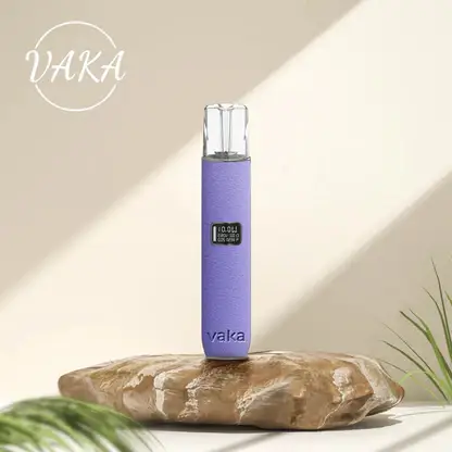 VAKA 一代真皮電子煙主機｜380mAh電池 電量顯示螢幕 一代煙彈相容 台灣現貨