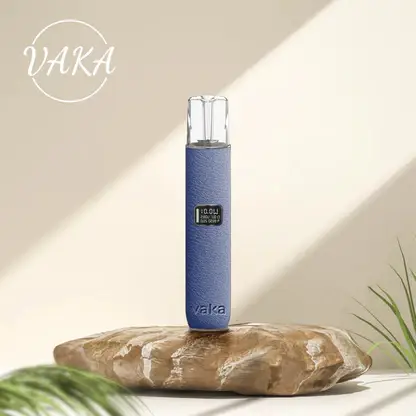 VAKA 一代真皮電子煙主機｜380mAh電池 電量顯示螢幕 一代煙彈相容 台灣現貨