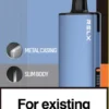 RELX悅刻x-box-16000口拋棄式電子煙 RELX 悅刻 X-BOX 16000口換彈式拋棄式電子煙套裝|12W-16W雙段功率調節 3%尼古丁鹽 Mesh網狀芯 台灣現貨