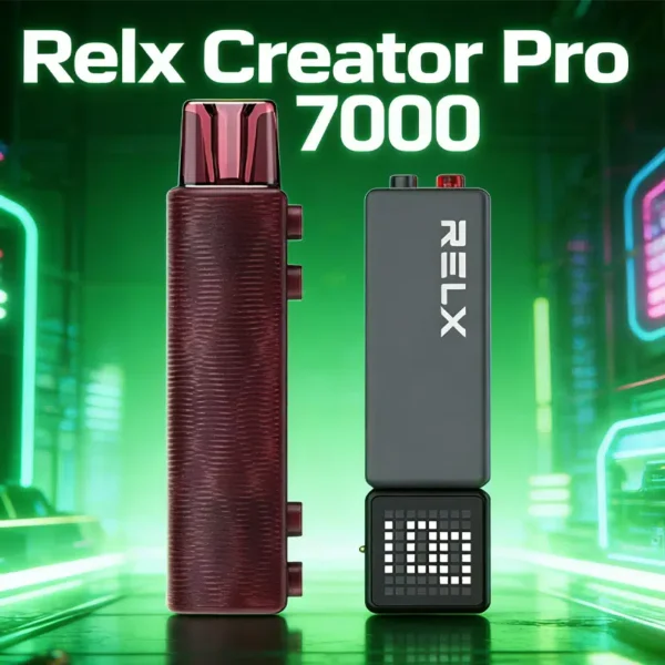 悦刻积木7000套装-7 RELX 悅刻 Creator積木 7000口拋棄式電子煙套裝|主機+煙彈入門組 6ml儲油倉 3%尼古丁鹽 綿密霧化口感 台灣現貨